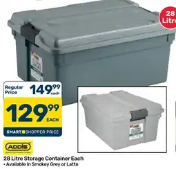 Pick n Pay Hypermarket ADDIS 28 Litre Storage Container offer