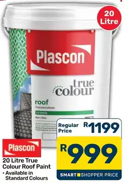 Pick n Pay Hypermarket Plascon True Colour Roof Paint offer