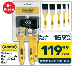 Pick n Pay Hypermarket ADDIS 5-Piece Paintbrush Brush Set offer