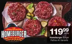 Checkers Homeburger Burger Patties All Variants offer