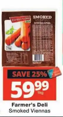Checkers Farmer's Deli Smoked Viennas offer