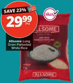 Checkers Allsome Long Grain Parboiled White Rice offer