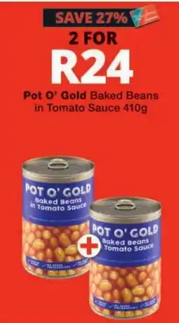 Checkers Pot O' Gold Baked Beans in Tomato Sauce offer