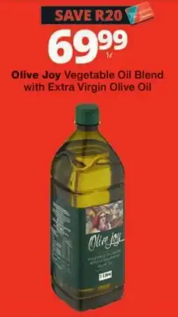 Checkers Olive Joy Vegetable Oil Blend with Extra Virgin Olive Oil offer