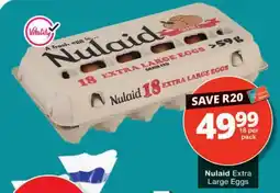 Checkers Nulaid Extra Large Eggs offer