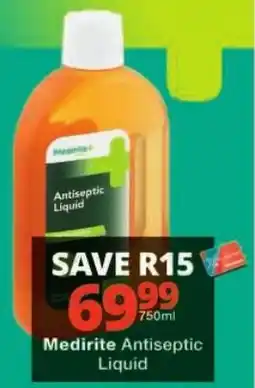 Checkers Medirite Antiseptic Liquid offer