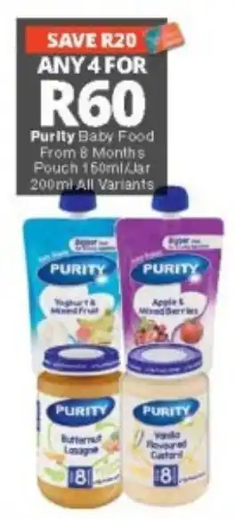 Purity Baby Food