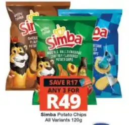 Checkers Simba Potato Chips offer