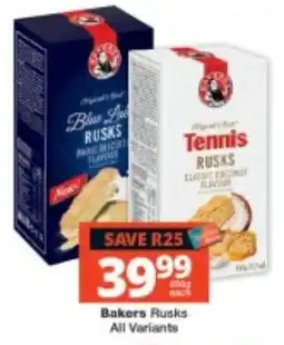Checkers Bakers Rusks offer