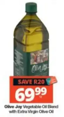 Checkers Olive Joy Vegetable Oil Blend with Extra Virgin Olive Oil offer