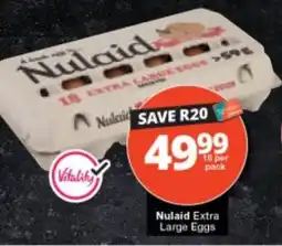 Checkers Nulaid Extra Large Eggs offer