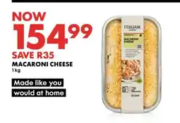 Woolworths Macaroni Cheese offer