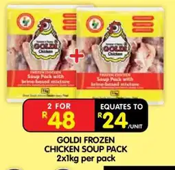 Shoprite GOLDI FROZEN CHICKEN SOUP PACK offer
