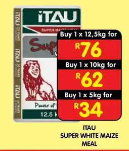 Shoprite ITAU SUPER WHITE MAIZE MEAL offer