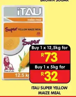 Shoprite ITAU SUPER YELLOW MAIZE MEAL offer