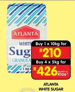 Shoprite ATLANTA WHITE SUGAR offer