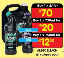 Shoprite ALBEX BLEACH offer