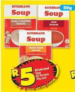 Shoprite Ritebrand Soup offer