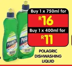 Shoprite POLAGRIC DISHWASHING LIQUID offer