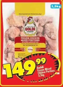 Shoprite Goldi Frozen Mixed Chicken Portions 3.5kg offer