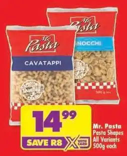 Shoprite Mr. Pasta Pasta Shapes offer
