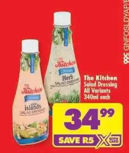 Shoprite The Kitchen Salad Dressing offer