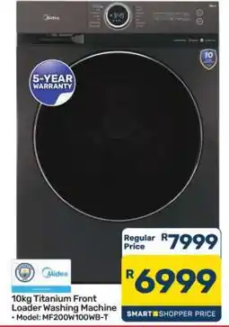 Pick n Pay Hypermarket 10kg Titanium Front Loader Washing Machine offer