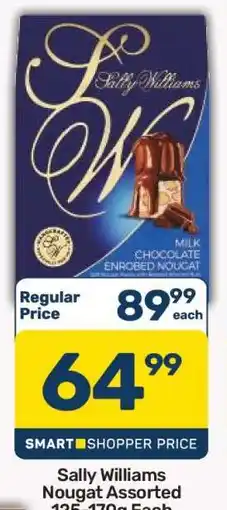 Pick n Pay Sally Williams Nougat Assorted 135g-175g Each offer