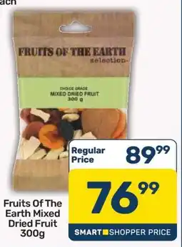 Pick n Pay Fruits Of The Earth Mixed Dried Fruit 300g offer