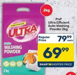 Pick n Pay PnP Ultra Efficient Auto Washing Powder 2kg offer