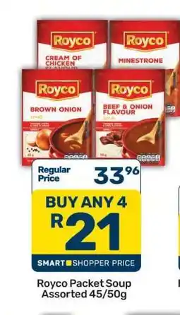 Pick n Pay Royco Packet Soup Assorted 45/50g offer