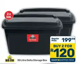 Pick n Pay 30 Litre Delta Storage Box offer