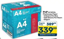 Pick n Pay PnP A4 White Photocopy Paper offer