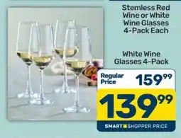 Pick n Pay White Wine Glasses 4-Pack offer