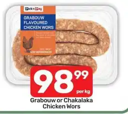 Pick n Pay Grabouw or Chakalaka Chicken Wors offer