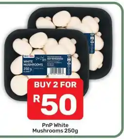 Pick n Pay PnP White Mushrooms 250g offer