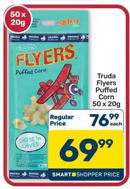 Pick n Pay Hypermarket Truda Flyers Puffed Corn 50 x 20g offer