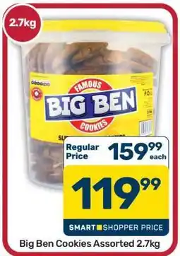 Pick n Pay Hypermarket Big Ben Cookies Assorted 2.7kg offer