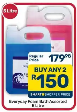 Pick n Pay Hypermarket Everyday Foam Bath Assorted 5 Litre offer