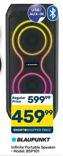 Pick n Pay Hypermarket BLAUPUNKT Infinite Portable Speaker offer