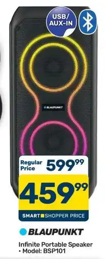 Pick n Pay Hypermarket BLAUPUNKT Infinite Portable Speaker offer