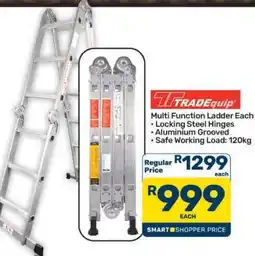 Pick n Pay Hypermarket Tradequip Multi Function Ladder offer