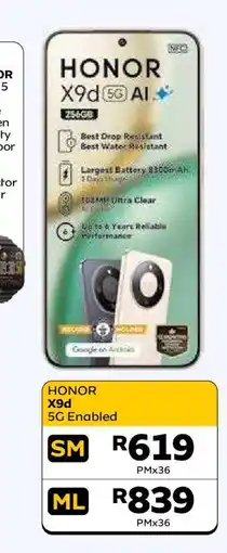 MTN HONOR X9d 5G Enabled offer