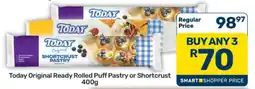 Pick n Pay Hypermarket Today Original Ready Rolled Puff Pastry or Shortcrust offer