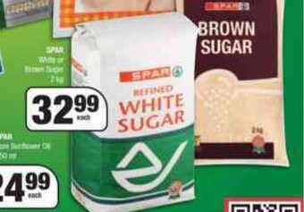 Spar SPAR White or Brown Sugar 2kg offer