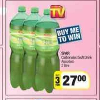 Spar SPAR Carbonated Soft Drink Assorted 2 Litre offer