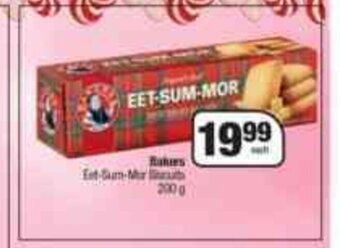 Spar Bakers Eet-Sum-Mor Biscuits 200g offer