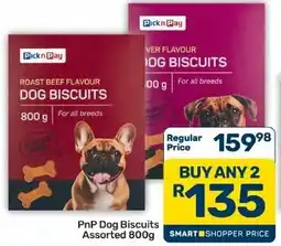 Pick n Pay Hypermarket PnP Dog Biscuits Assorted offer