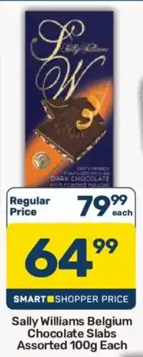 Pick n Pay Sally Williams Belgium Chocolate Slabs Assorted offer