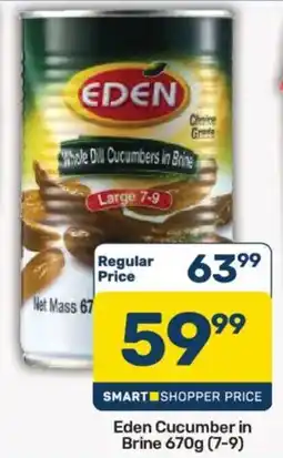 Pick n Pay Eden Cucumber in Brine offer